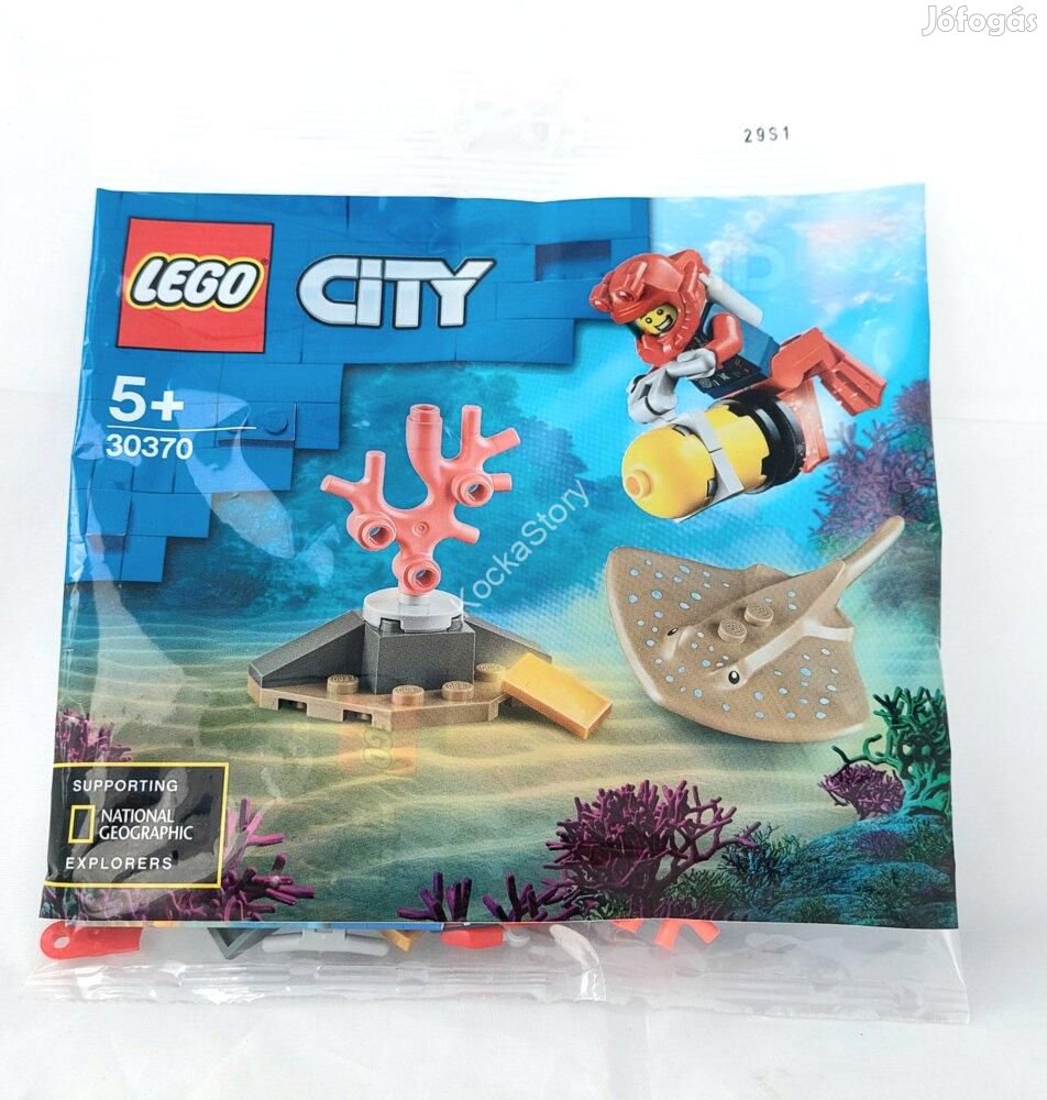 30370 LEGO(R) City &#8211; Ocean Diver &#8211; Búvár polybag eladó