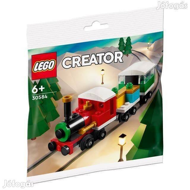 30584 lego creator ünnepi karácsonyi vasútmodell vasút polybag model s