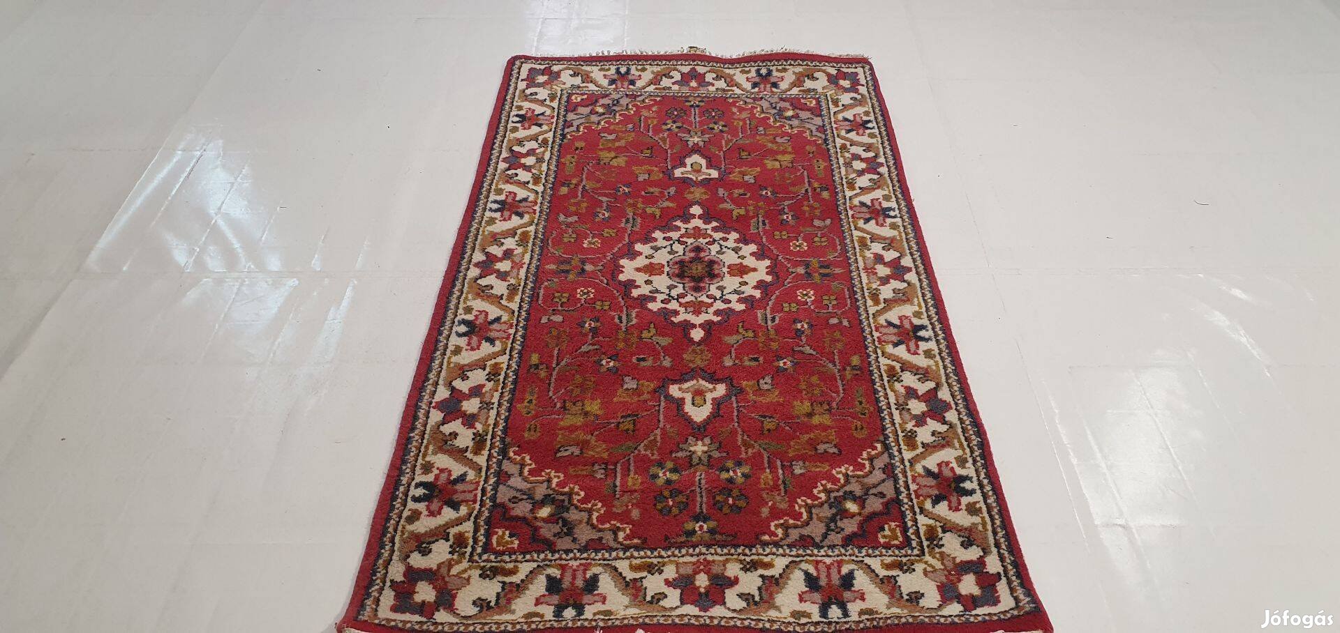 3070 Hindu Kashan kézi gyapjú perzsa szőnyeg 90X155CM Ingyen Futár