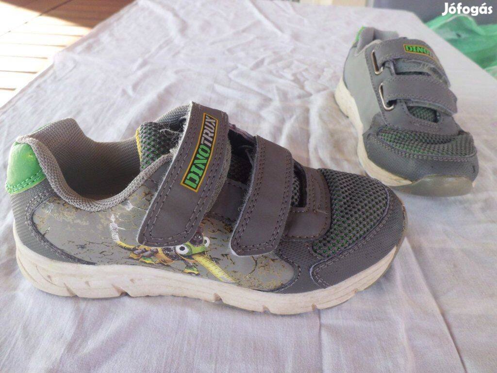 30-as Dinotrux dínós fiú cipő félcipő sportcipő