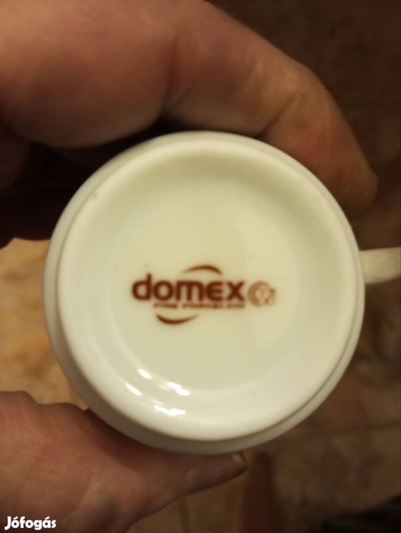 30 darabos porcelán étkészlet Domex fine art deco