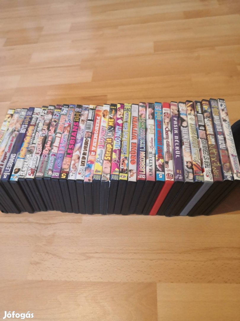 30 db felnőtt dvd film gyűjtemény eladó. 