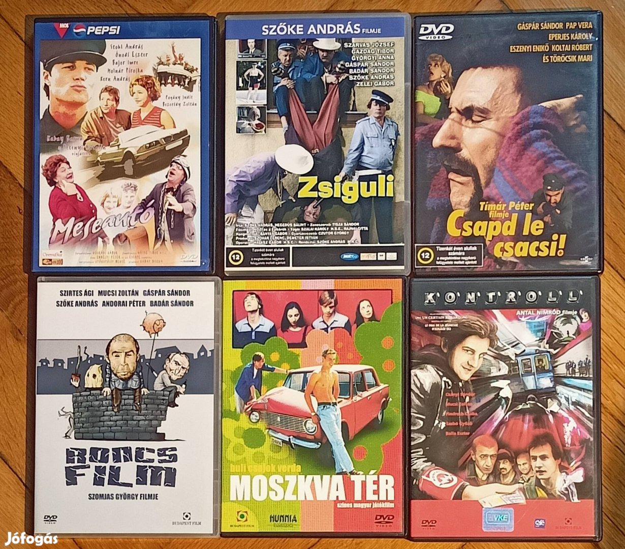 30 db magyar DVD film egyben eladó