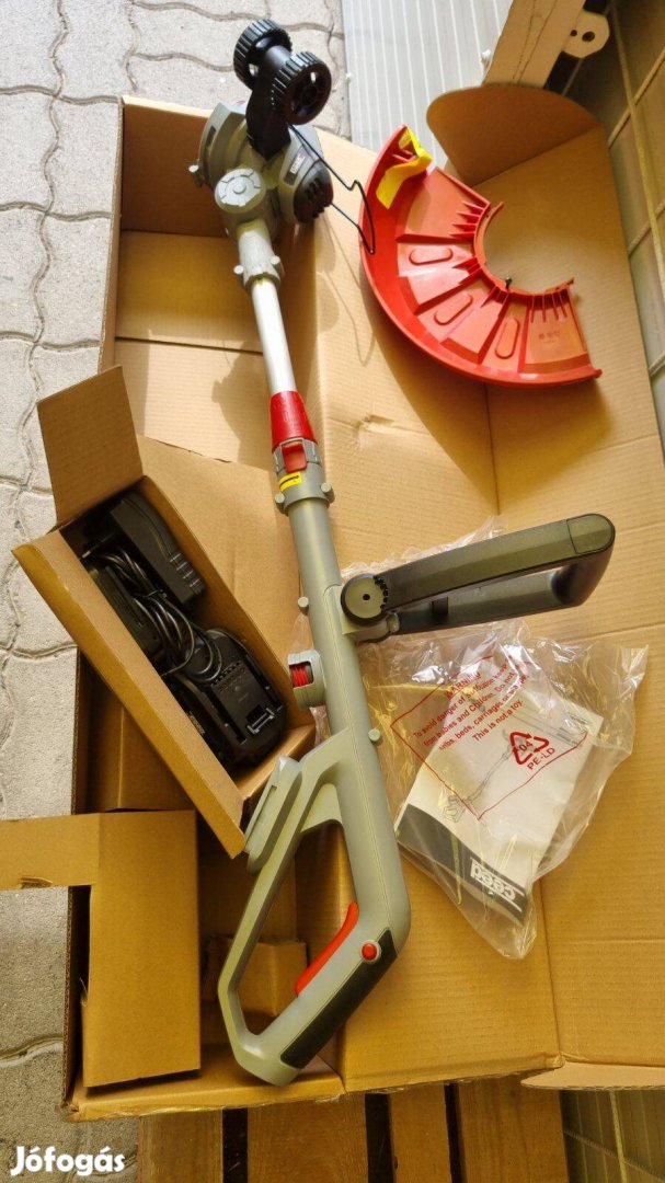 30cm vágási széllességgel, minőségi akkumulátoros szegélyvágó fűkasza