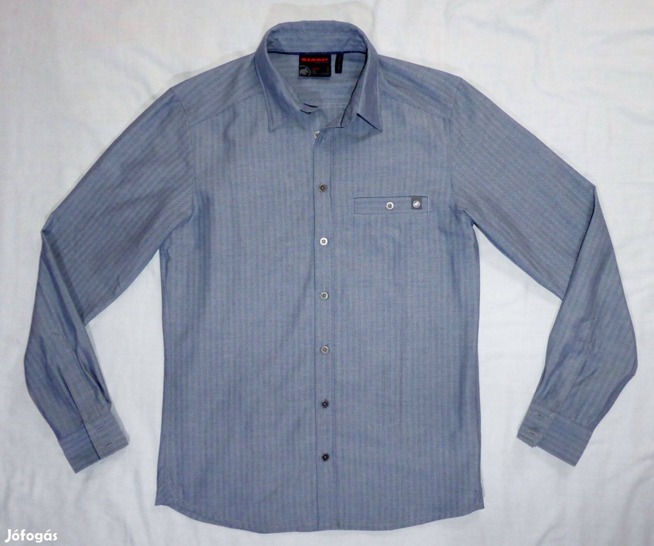 30ezes férfi M méretű Mammut Alvra Tour gyapjú outdoor ing