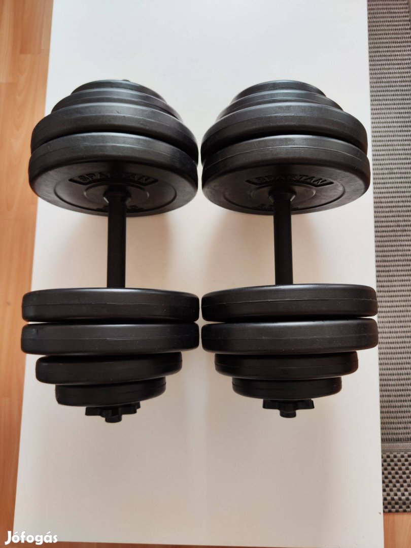 30kg Súlyzó szett, vadonatúj!