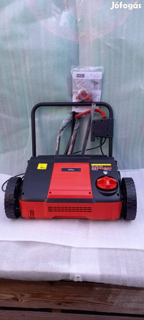 310mm munkaszélességgel elektromos gyepszellőztető, gyep lazító