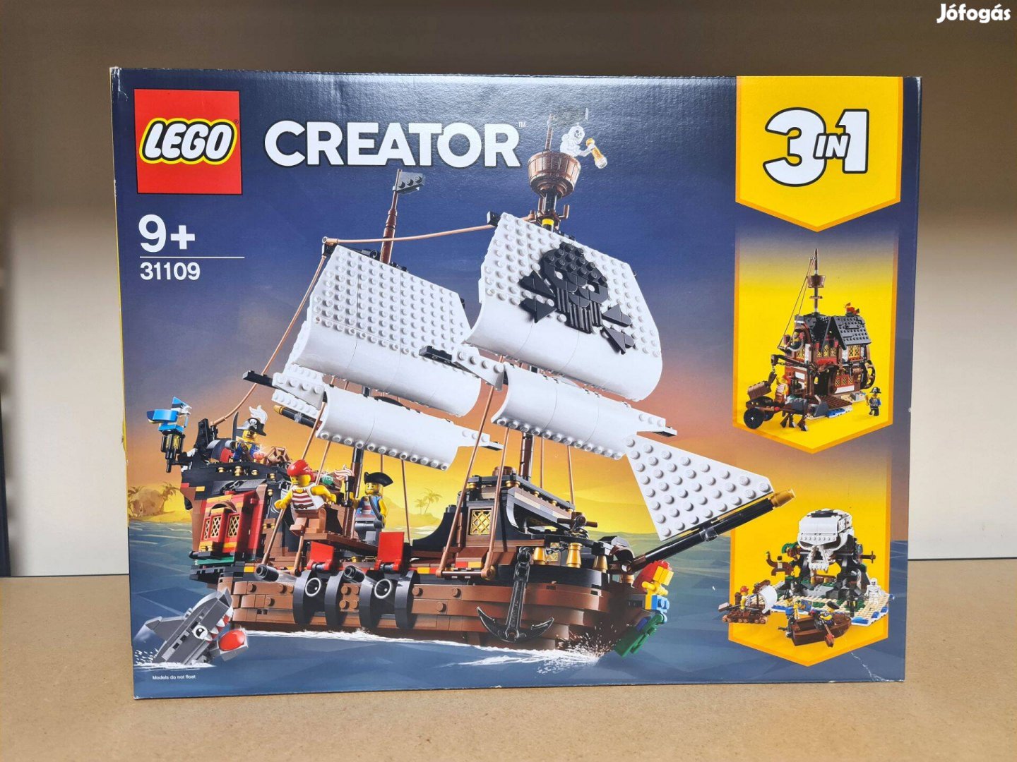 31109 Lego Creator Kalózhajó Új, bontatlan