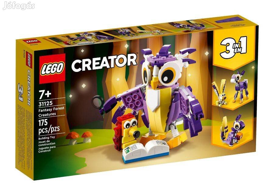 31125 LEGO Creator 3in1 - Fantáziaerdő teremtményei