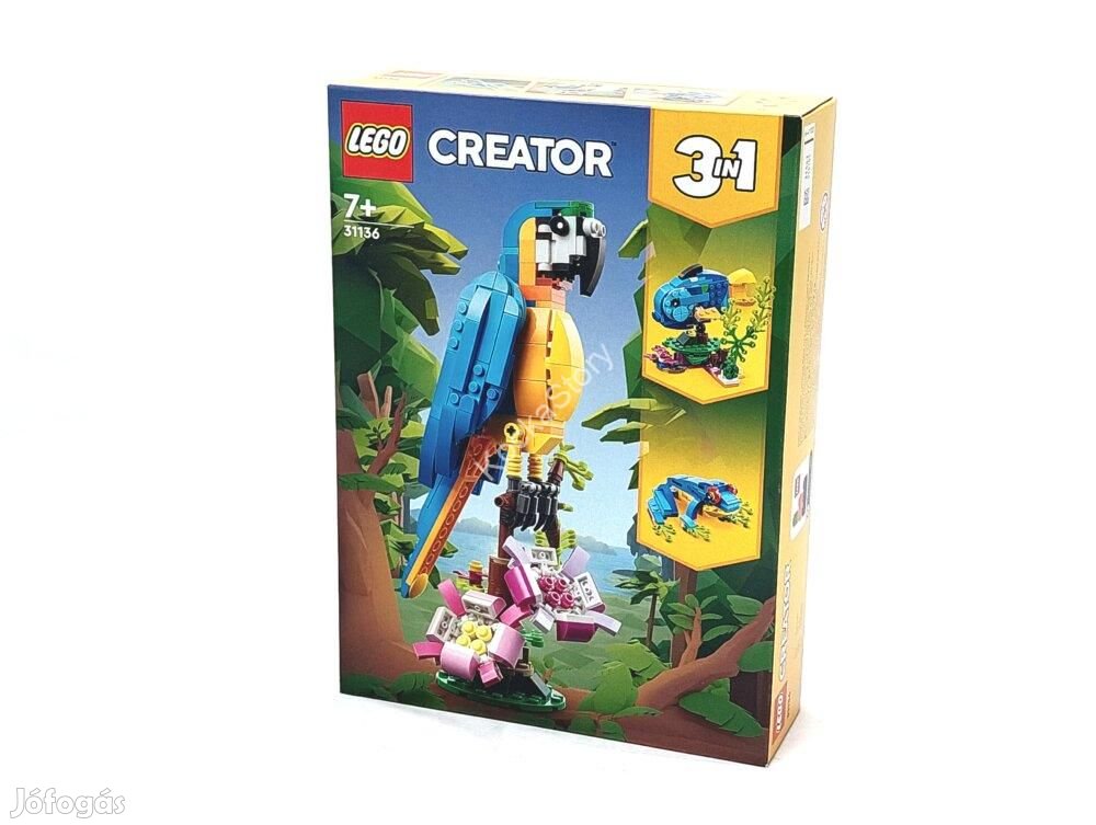 31136 LEGO(R) Creator 3-in-1 &#8211; Egzotikus papagáj eladó