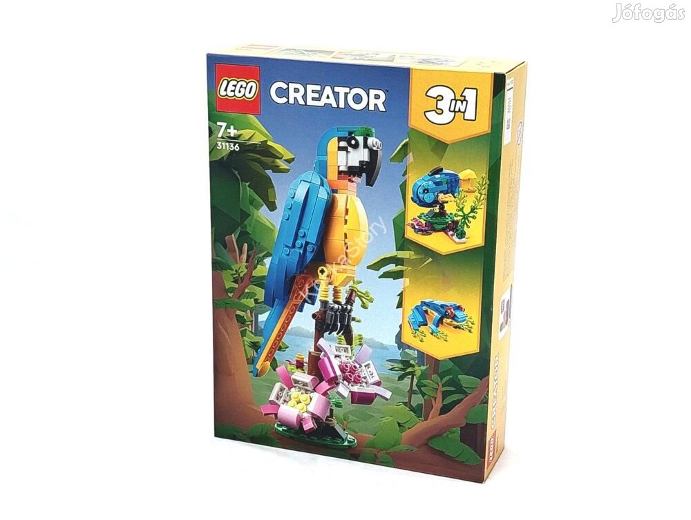 31136 LEGO(R) Creator 3-in-1 &#8211; Egzotikus papagáj eladó