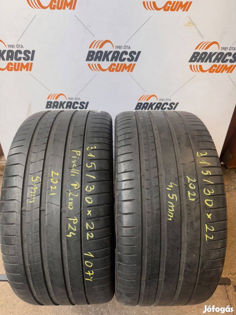 315/30R22 315 30 22 315/30x22 Pirelli nyári gumi eladó