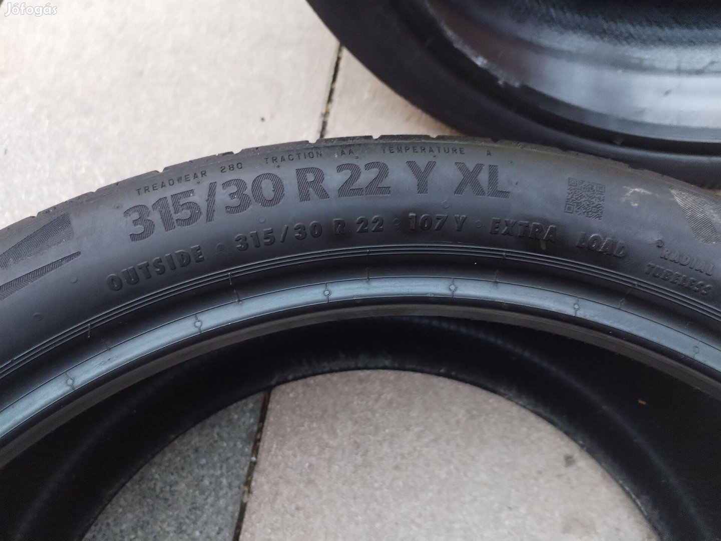 315 30 22 continental 315/30 R 22 nyári gumi 2 db