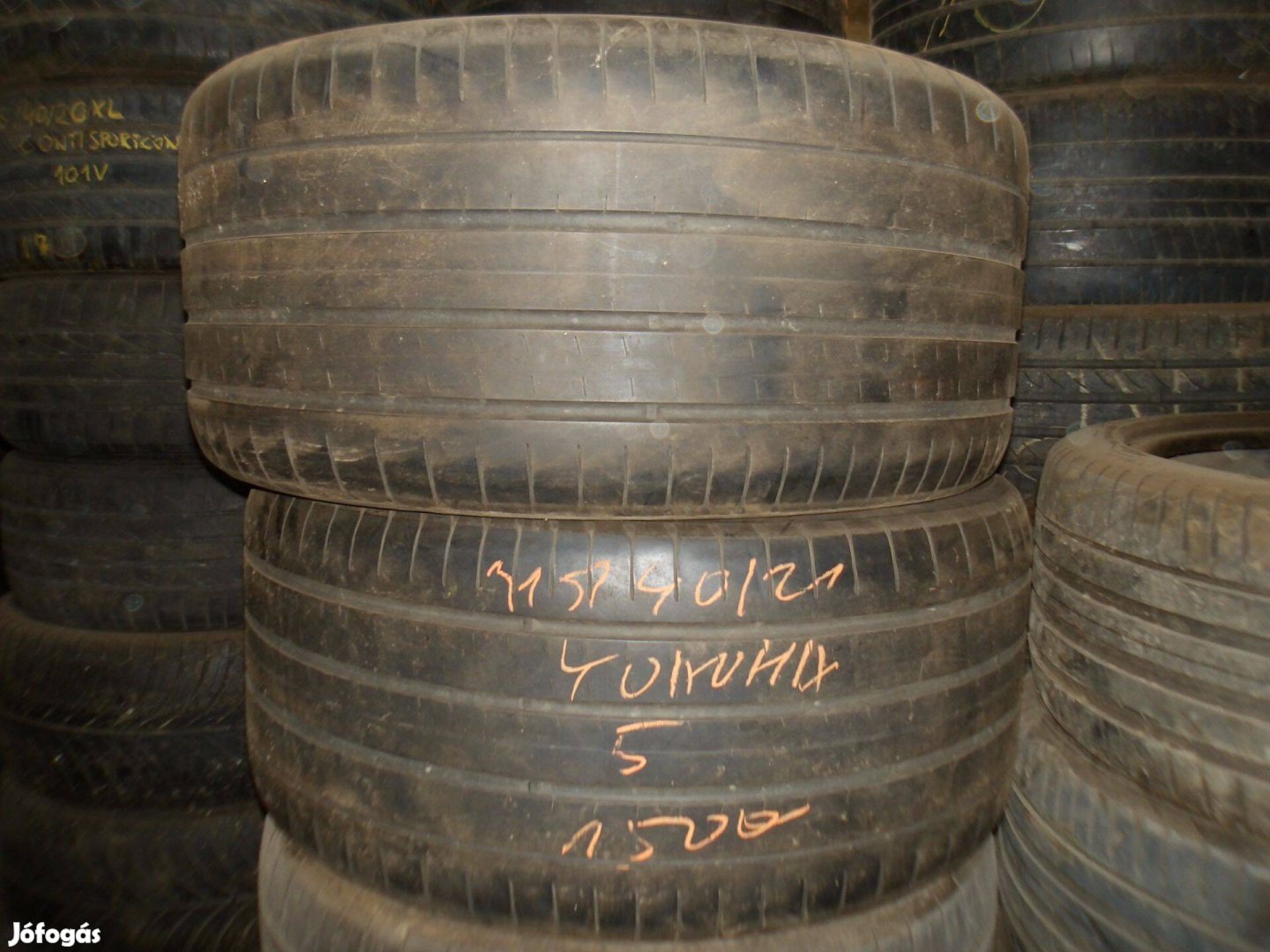 315/40r21 Yokohama nyári gumi ajándék szereléssel