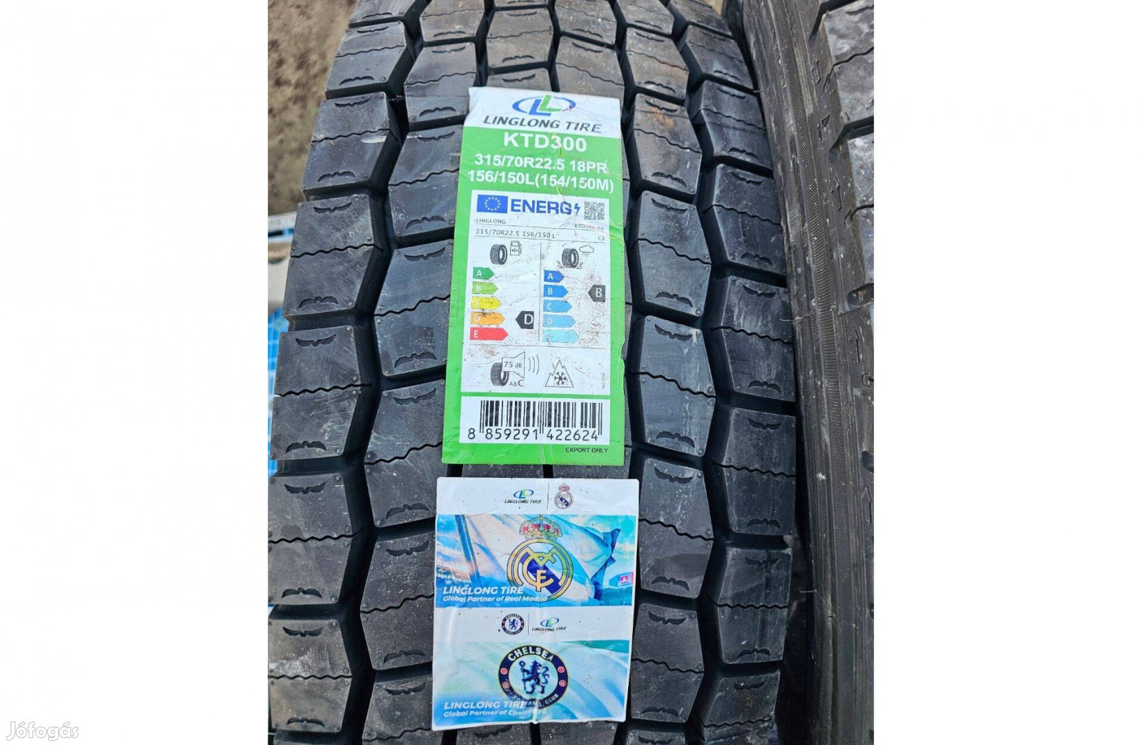 315/70R22,5 Linglong Ktd300 Húzó Új TGK Gumi Akció!!!