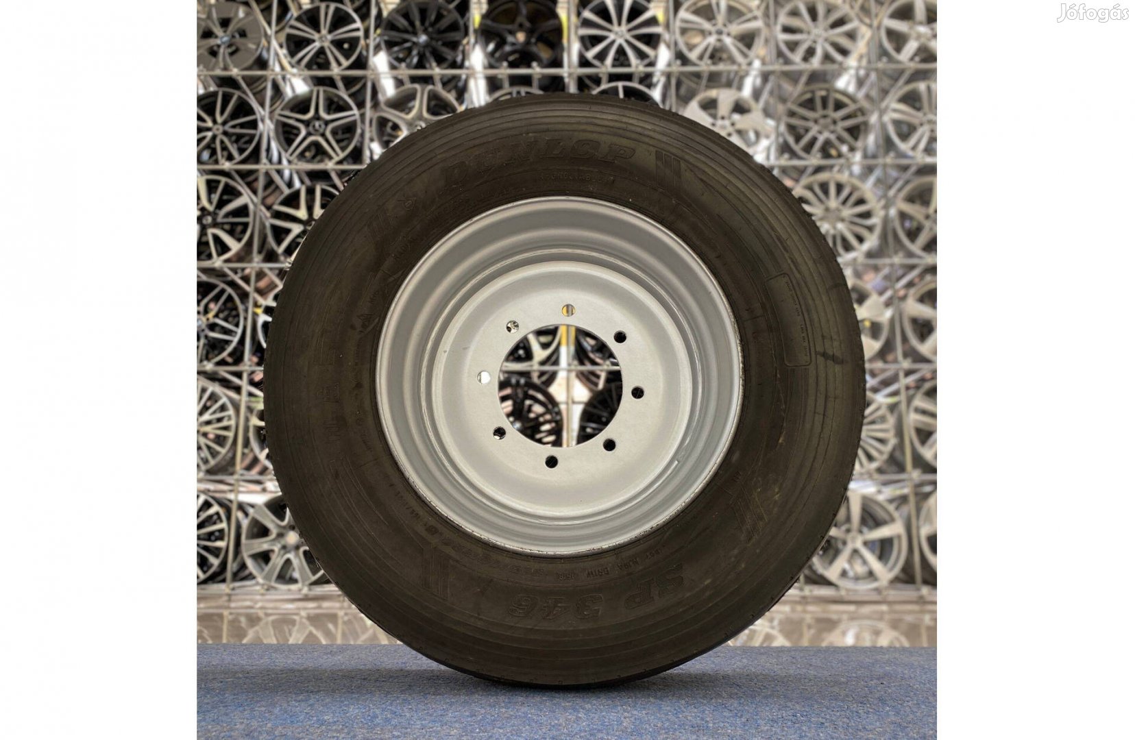 315/70 R22,5 Pótkocsi HW 6011 HL 6011, kerék, felni, 8 csavaros, IFA