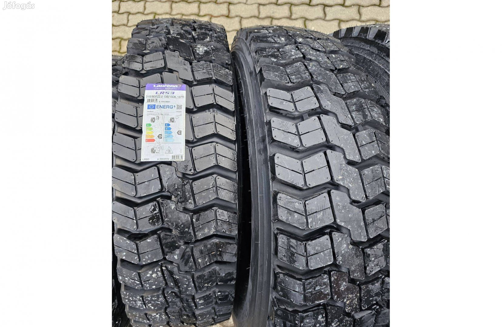 315/80R22,5 Laufen ON+OFF Húzó Új TGK Gumi (Hankook Termék)