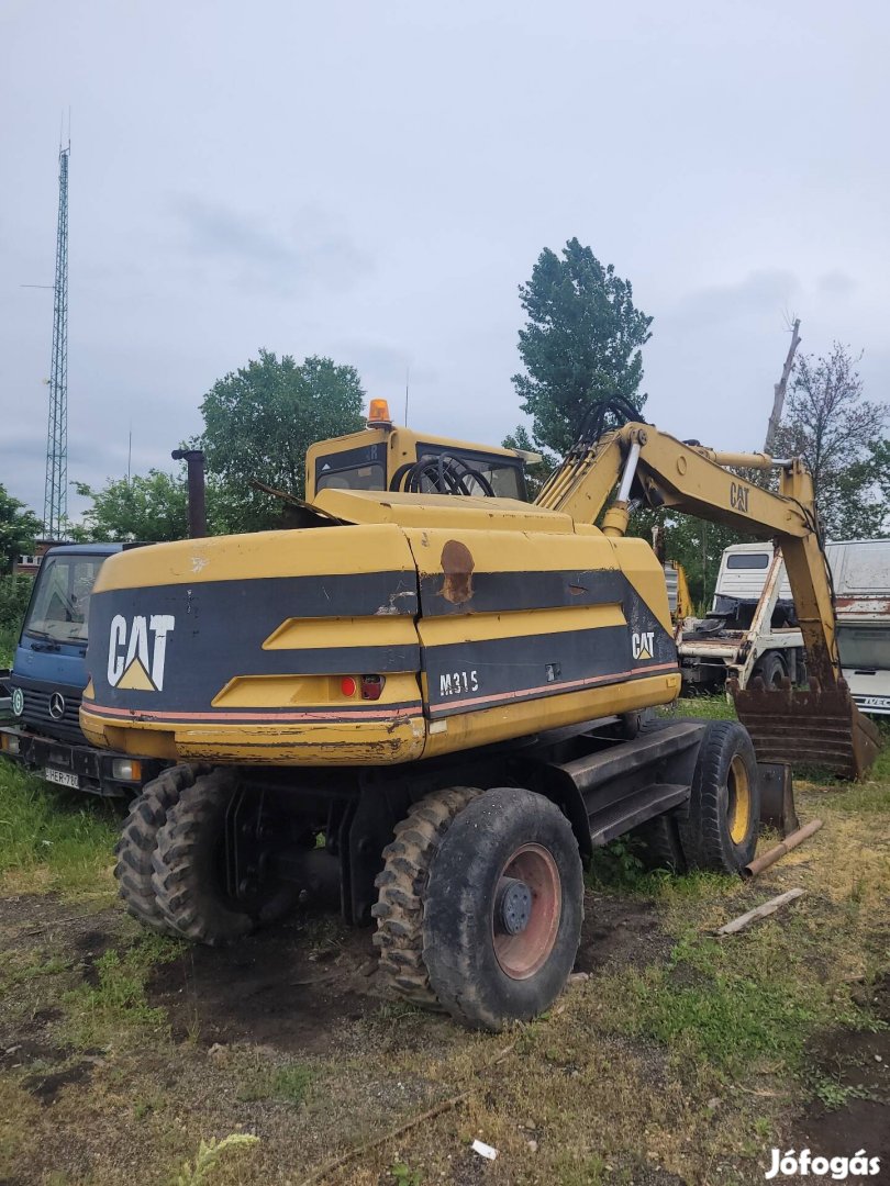 315 cater caterpillar forgó kotró rakodó gép
