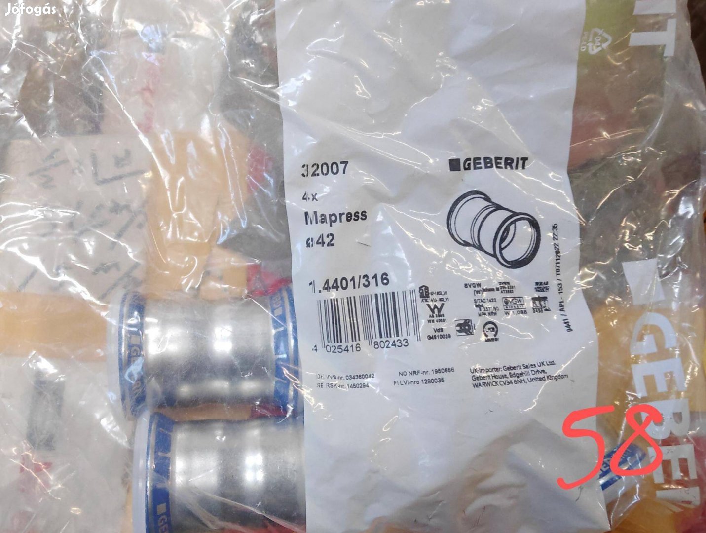 32007 Mapress karmantyú 42mm
