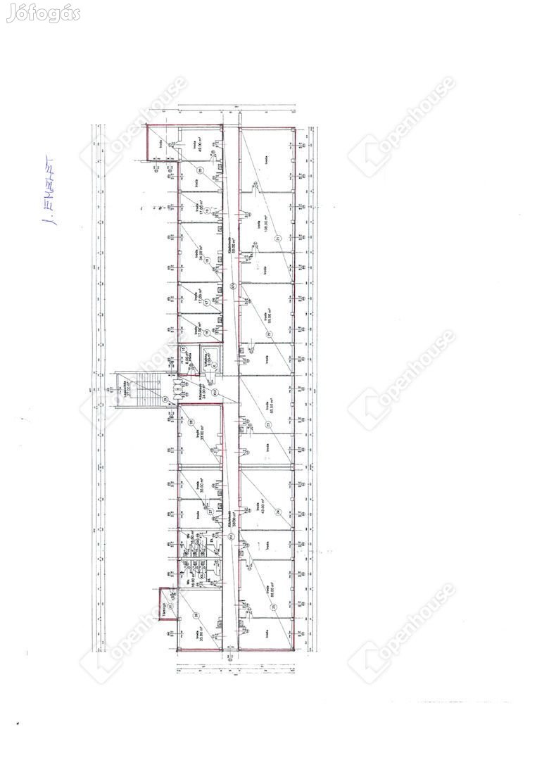 3200 nm-es iroda eladó Tatabánya