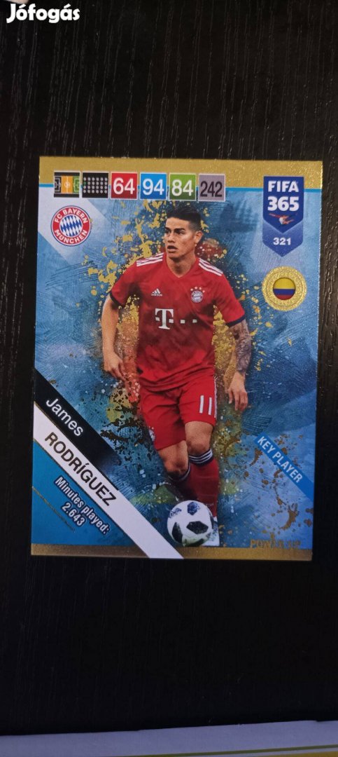 321 James Rodríguez Power-UP: Key Player (FC Bayern München)