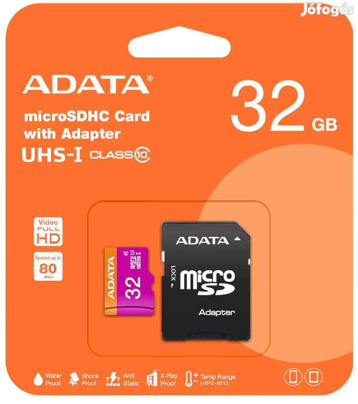 32 GB MicroSD kártya ADATA