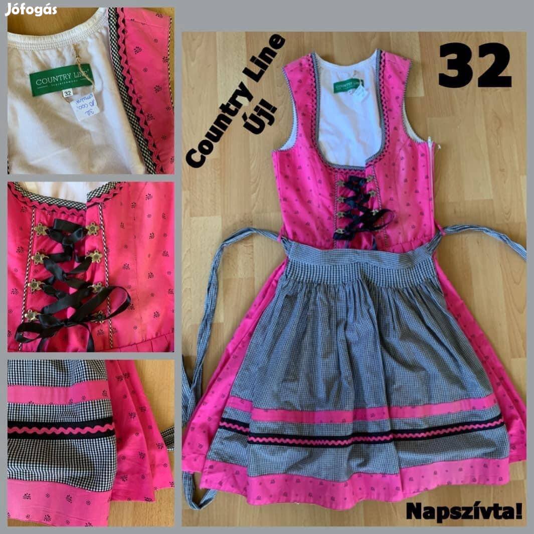 32-es Új Dirndl ruha /Country Line/