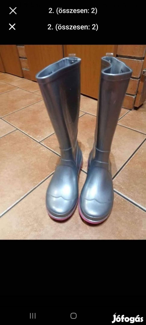 32-es lány gumicsízma