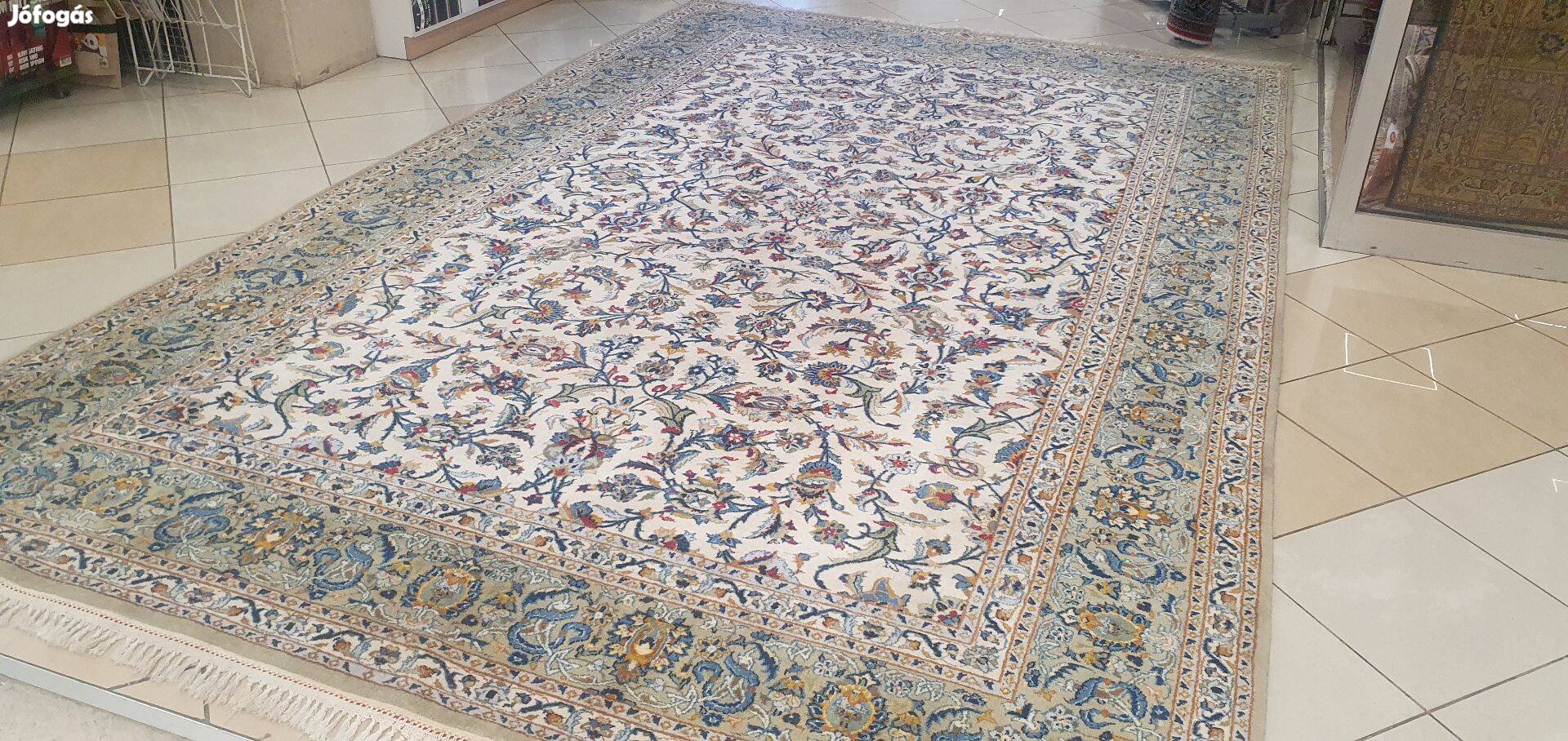 3314 Hatalmas Iráni Tabriz kézi gyapjú perzsa szőnyeg 250x405CM