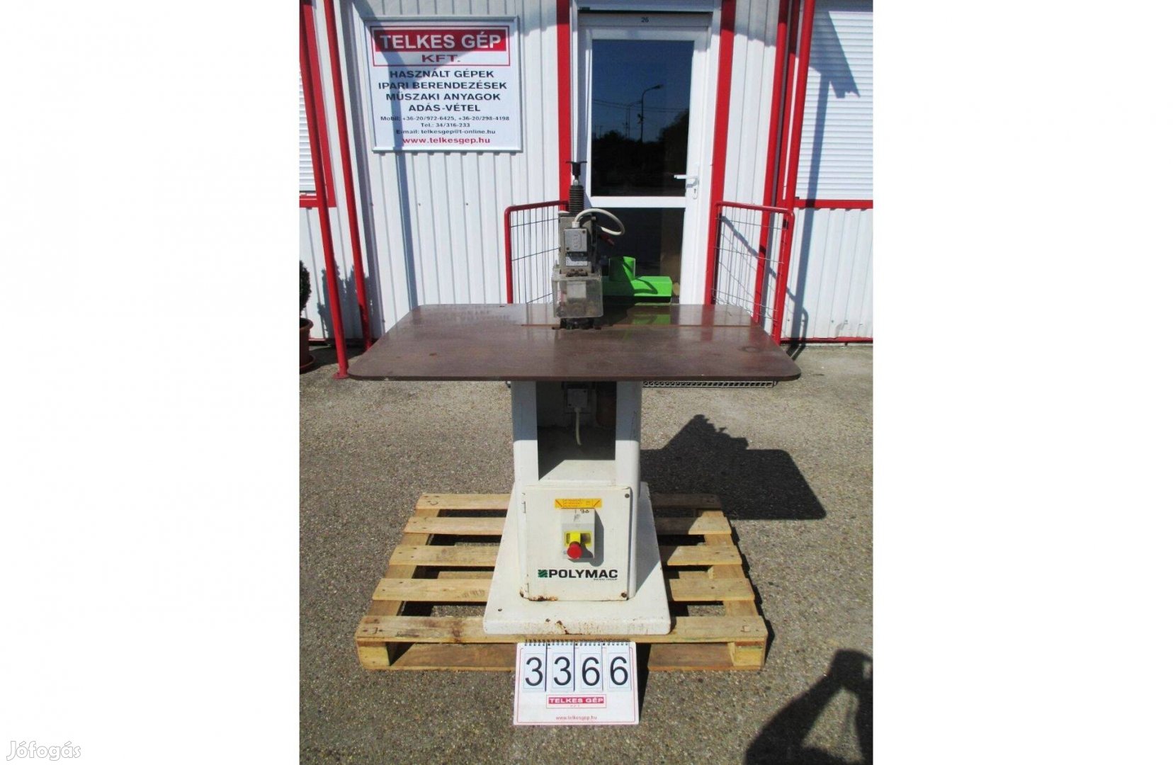 3366 - Polymac Speedy 90 marógép Faipari