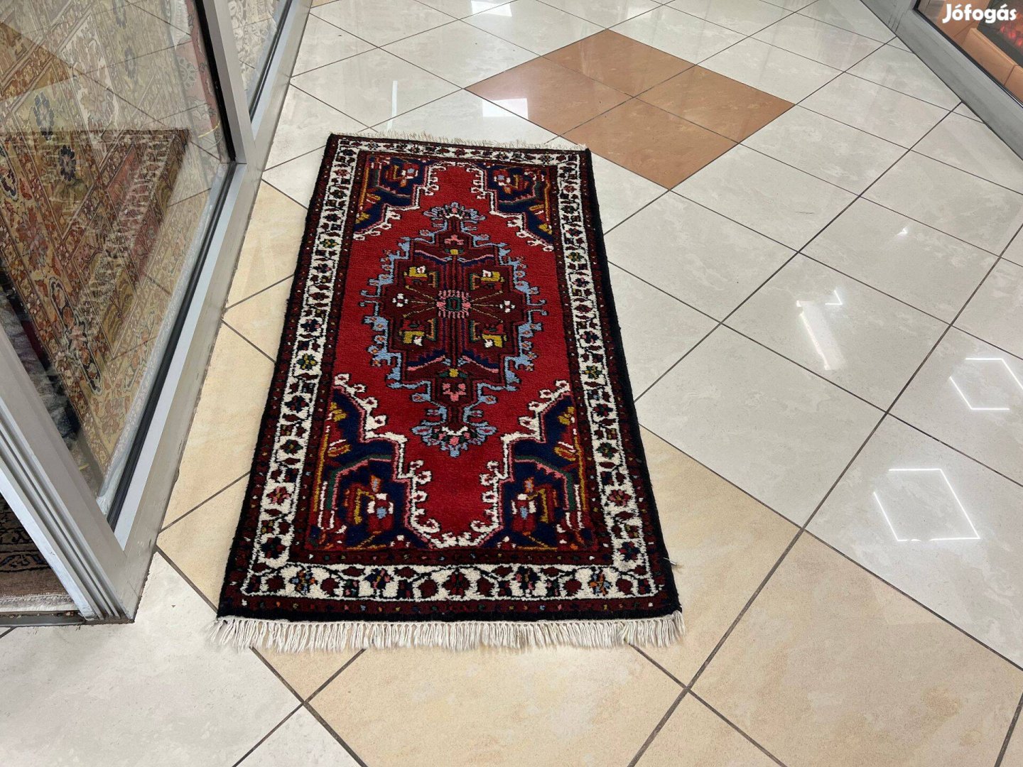 3399 Török Tashpinar kézi csomó gyapjú perzsa szőnyeg 75X150CM ingyen