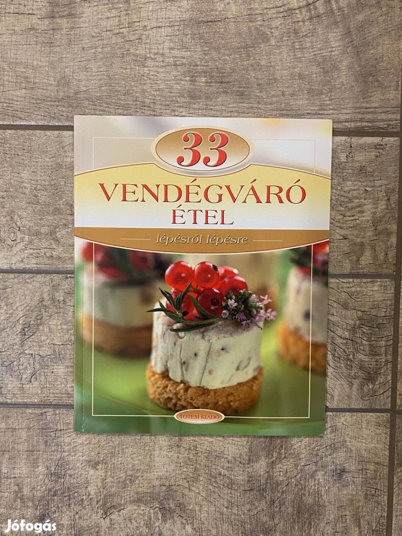 33 Vendégváró Étel Szakácskönyv