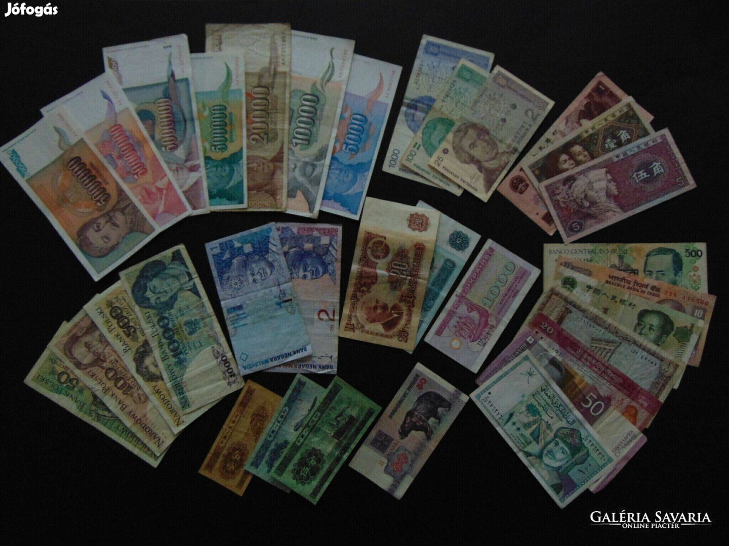 33 darab külföldi bankjegy LOT ! 03