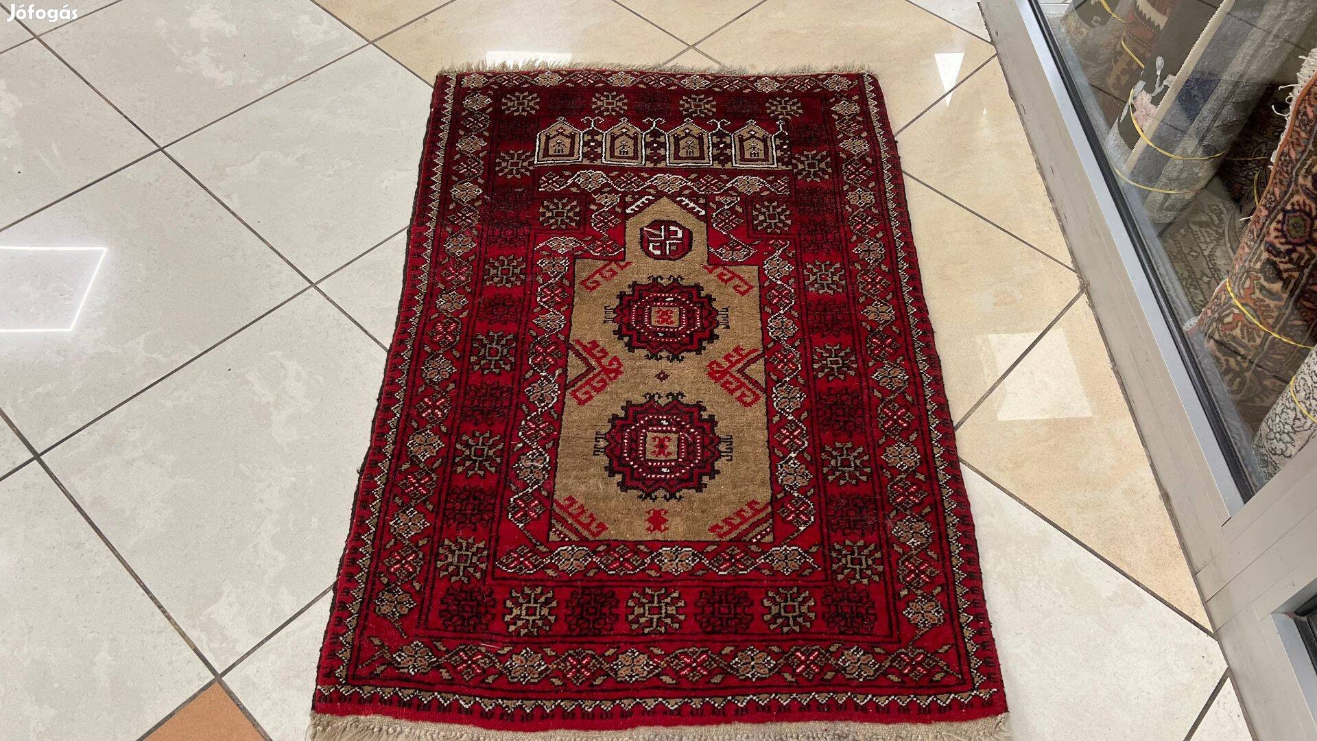 3445 Afghan Beluchi kézi gyapjú perzsa Szőnyeg 77X110CM Ingyen Futár