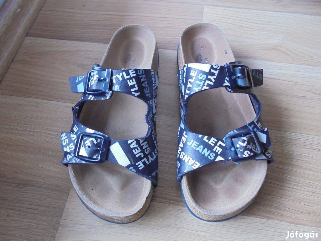 34-35-ös Jeans fiú biopapucs 34