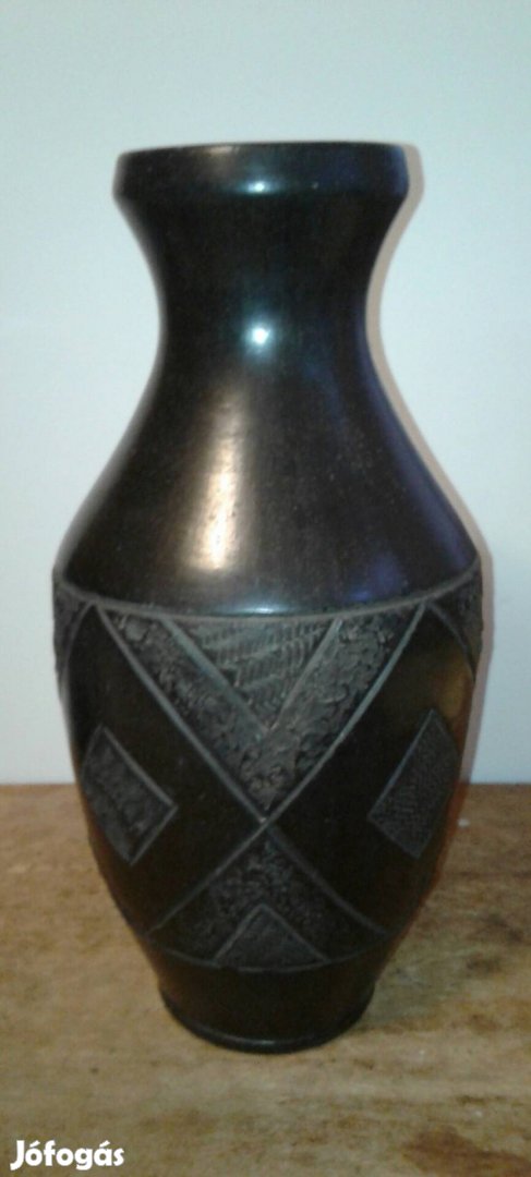 34 cm magas régi váza
