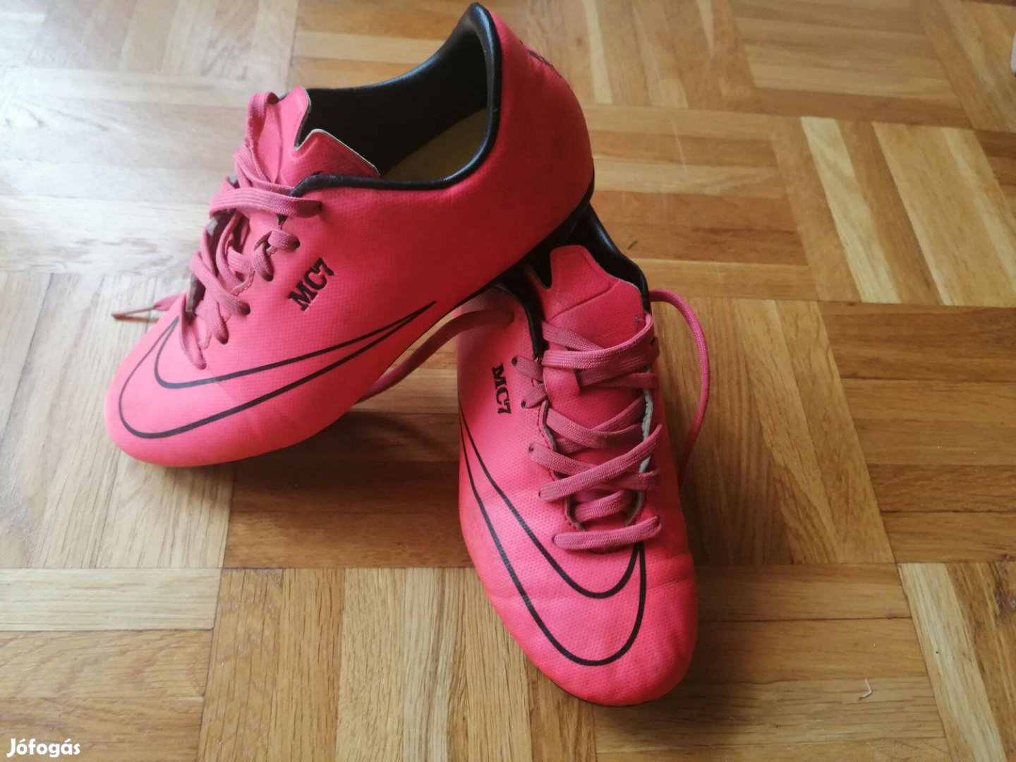 34-es Nike (MC7) Stoplis Pink Focicipő Futballcipő
