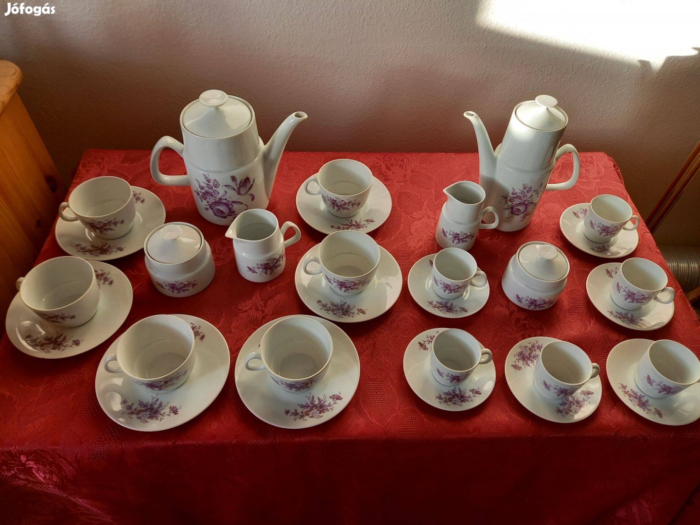 34 részes Epiag porcelán teás és kávés készlet