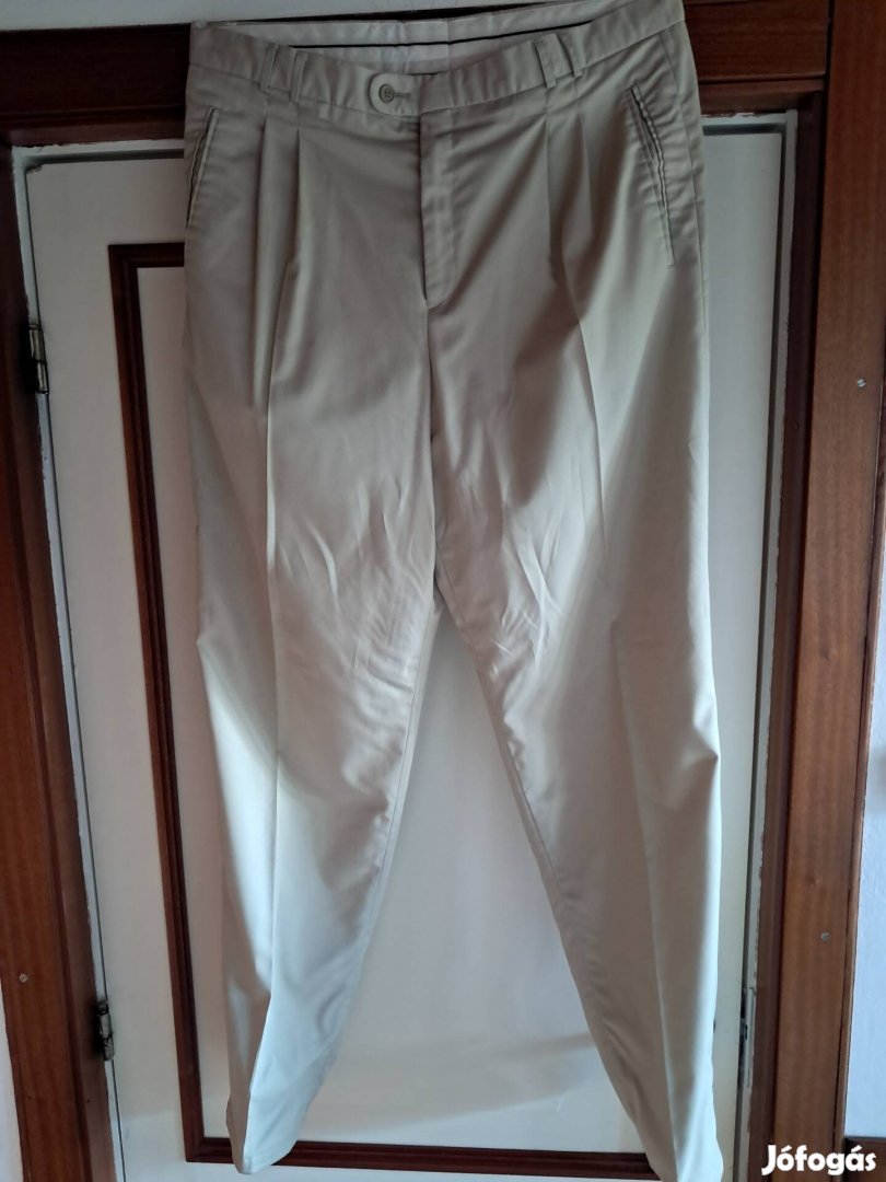 34x36-os világos, vajszinű Griff Gentlemans nadrág