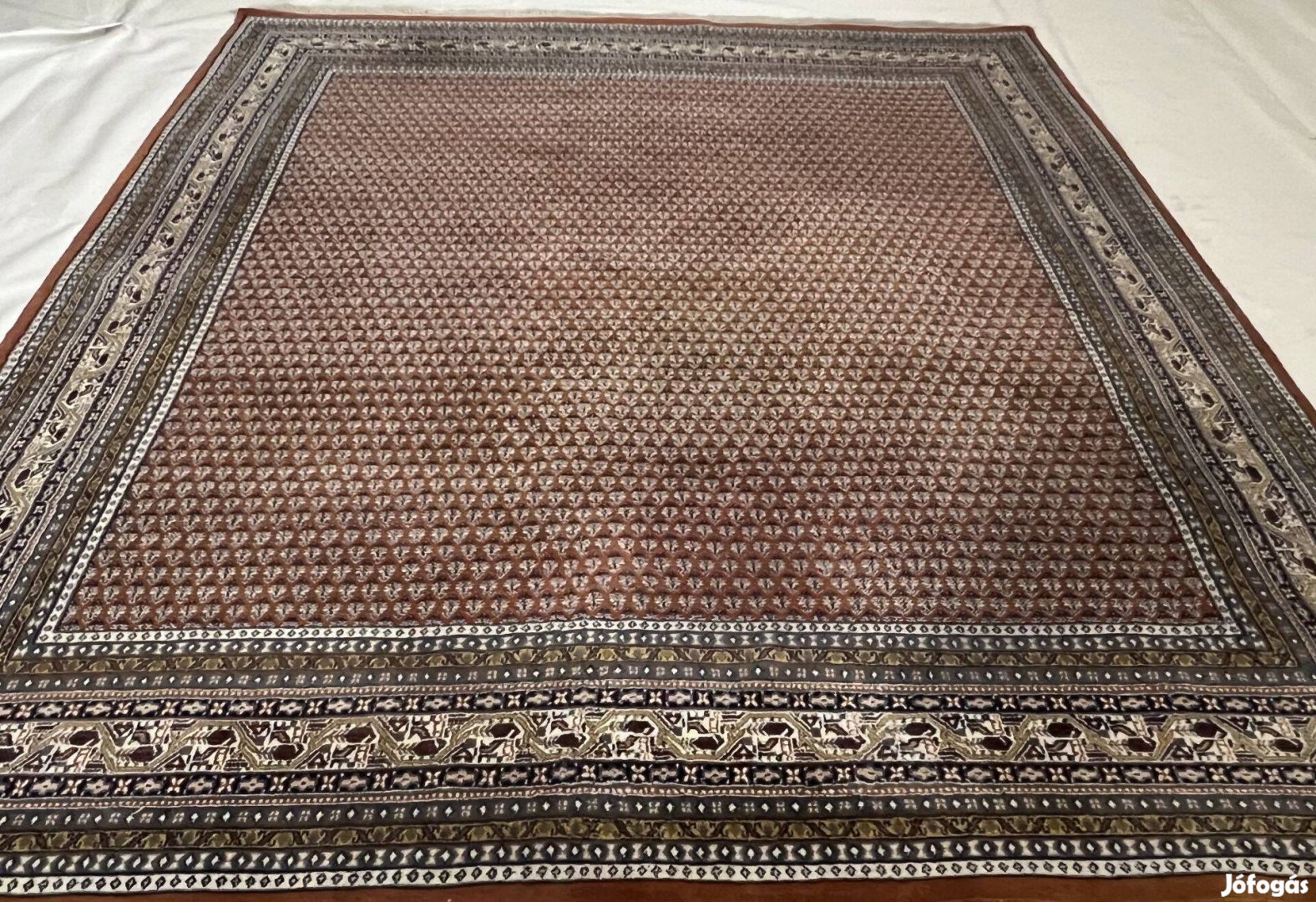 3507 Indiai Mirabadi kézi csomó gyapjú perzsa szőnyeg 251X310CM