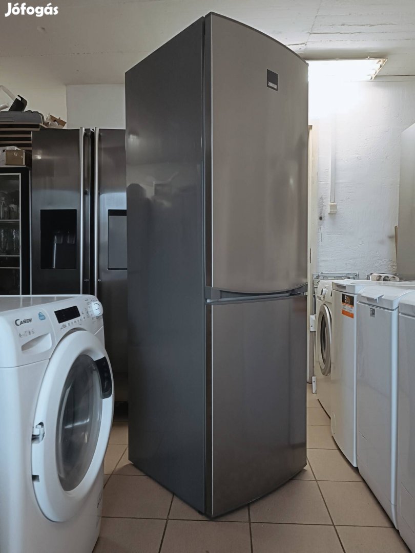 350l A+++ Inox Zanussi hűtőszekrény hűtőgép hűtő 