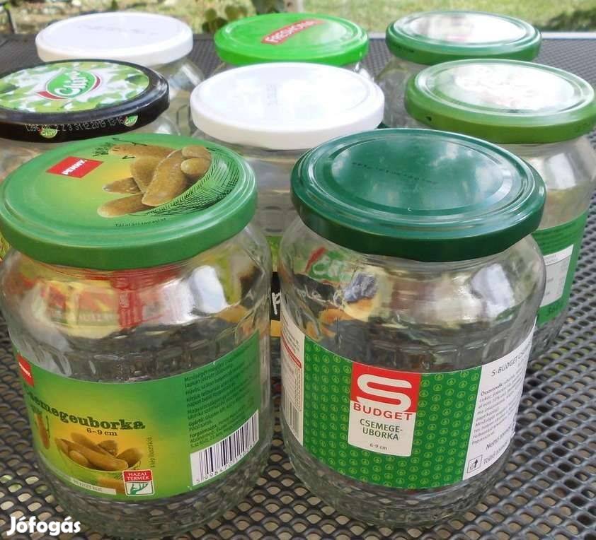 35 db 720 ml-es befőttes üveg