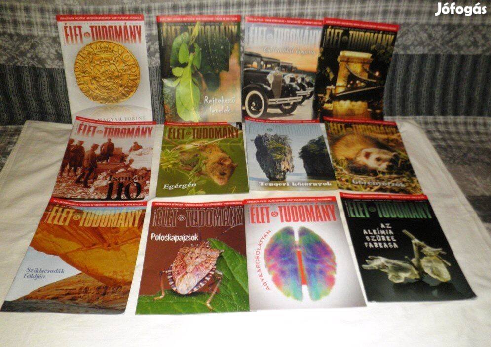 35 db Élet ,és Tudomány magazinok ujak