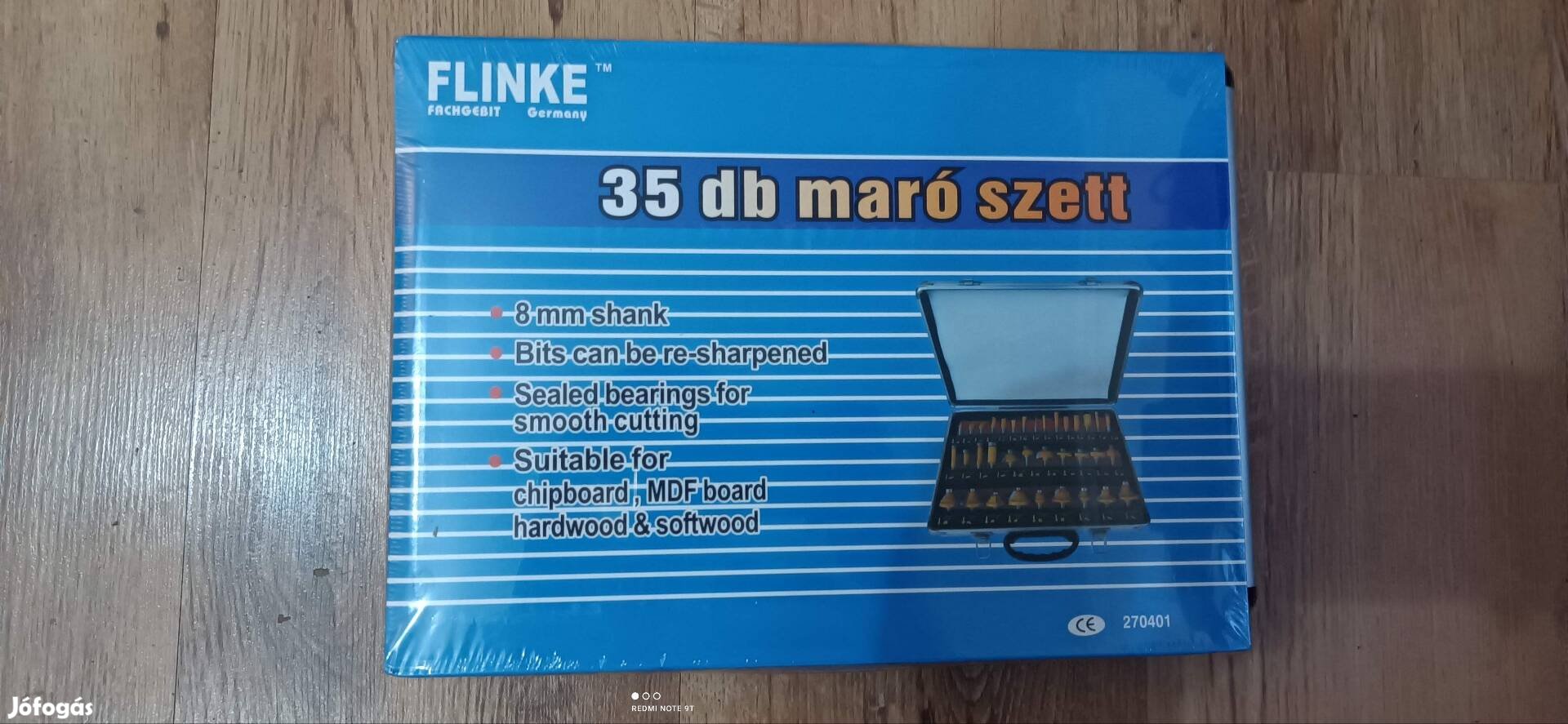 35 db os felső maró készlet 
