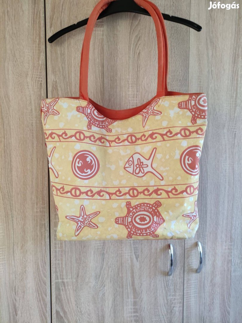 35x35 cm-es sárga strandtáska