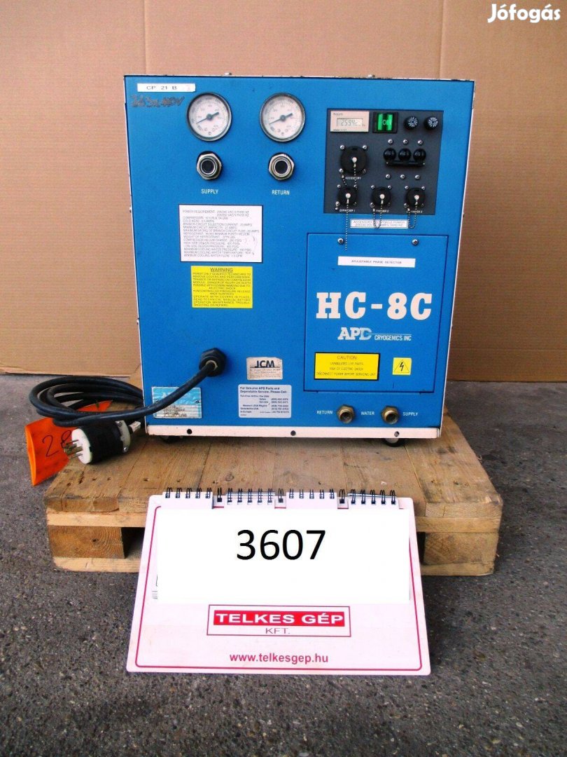 3607 - CRYO Kompresszor Hélium Kompresszor APD HC-8C