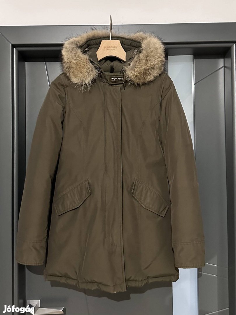 360ezres Woolrich Arctic Racoon parka kabát