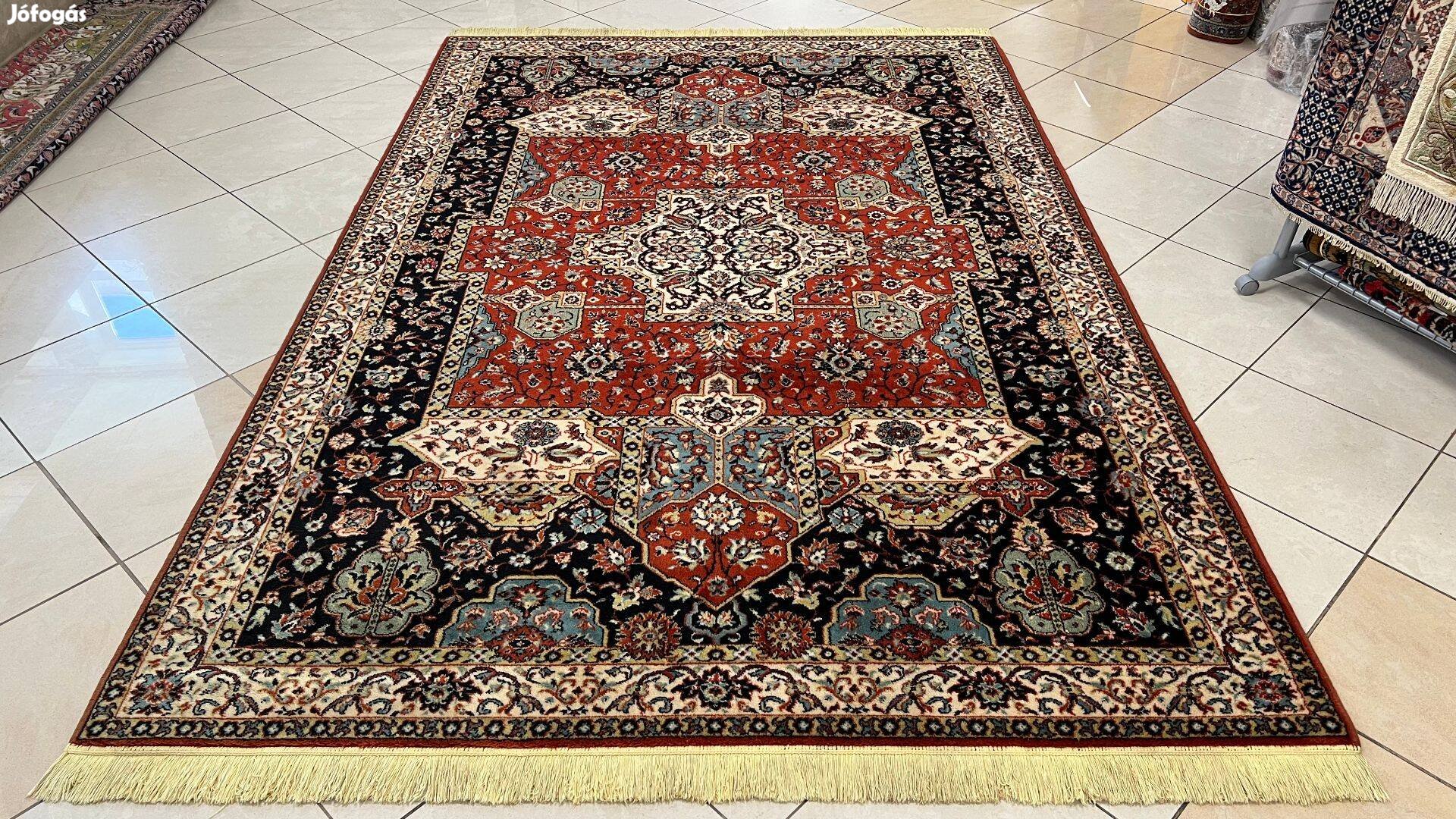 3671 Álomszép Tabriz mintás gyapjú perzsa szőnyeg 200X300CM ingyen fut