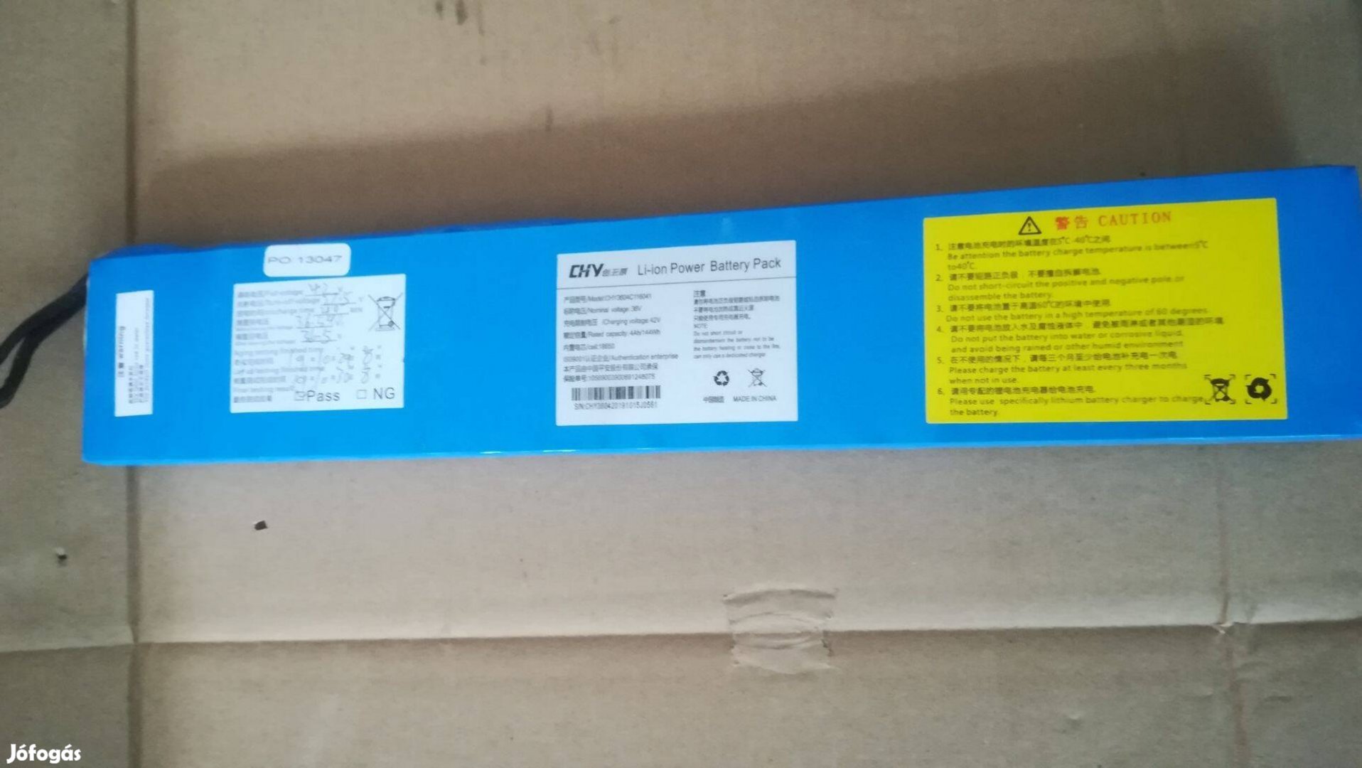36V Liion akku