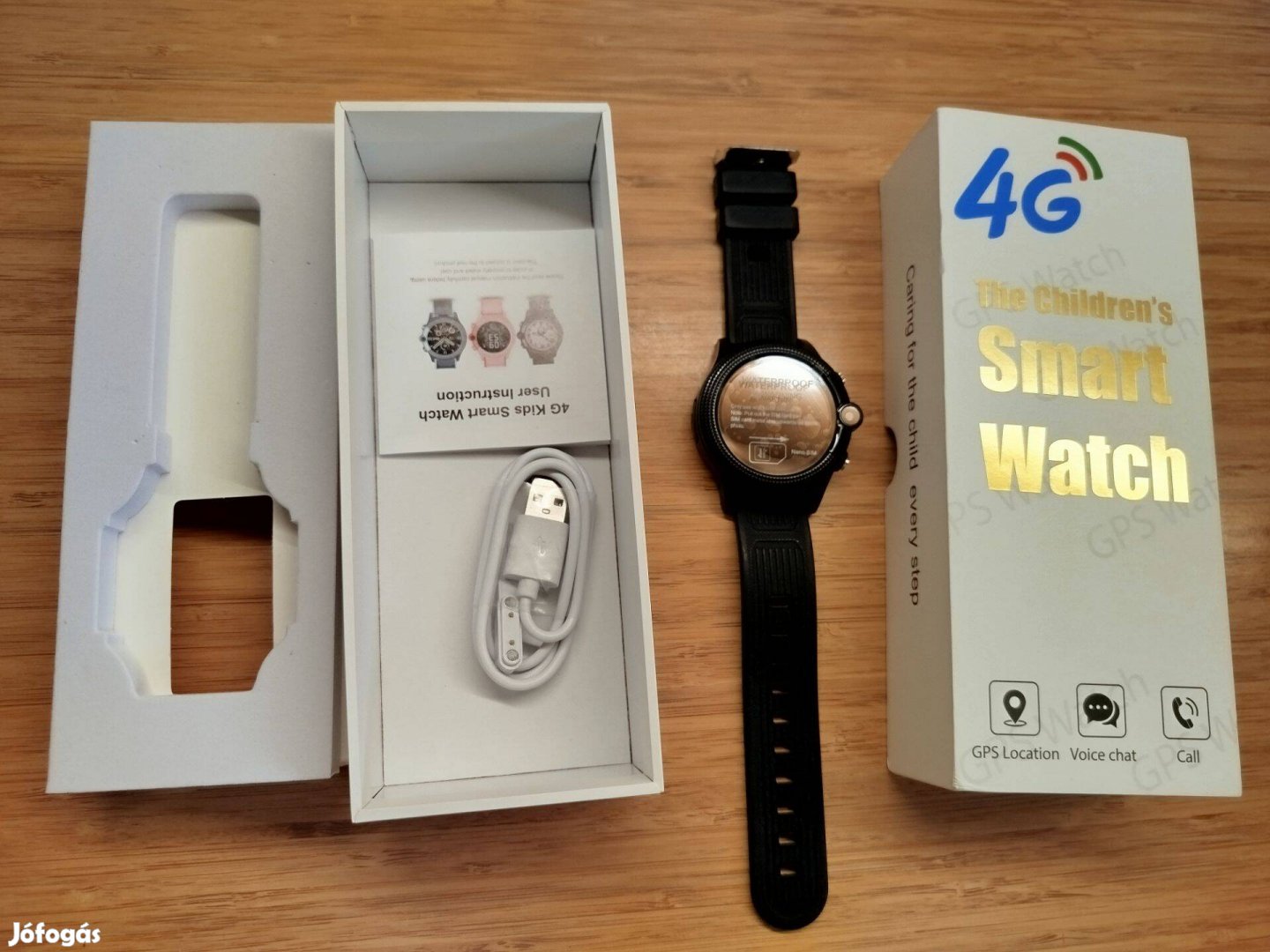 36 4G Gyermek okosóra, telefon, GPS, kamera